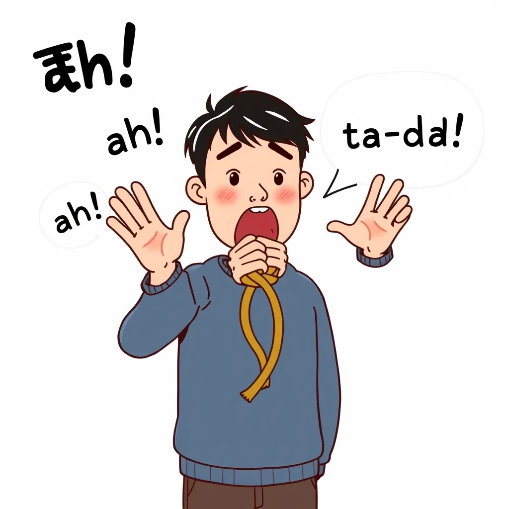 Mnemonic illustration for あなた — you