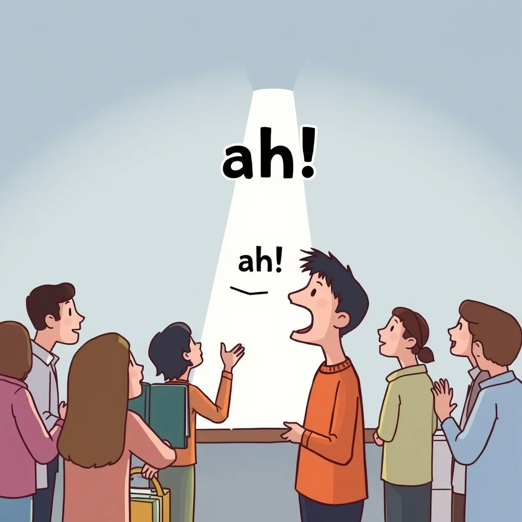 Mnemonic illustration for あれ — that thing