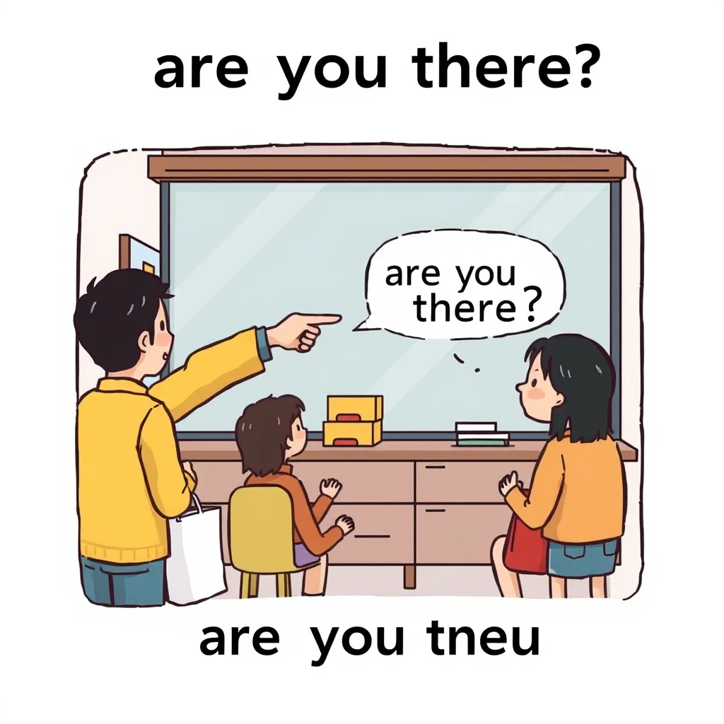 Mnemonic illustration for 有る — to be, to exist