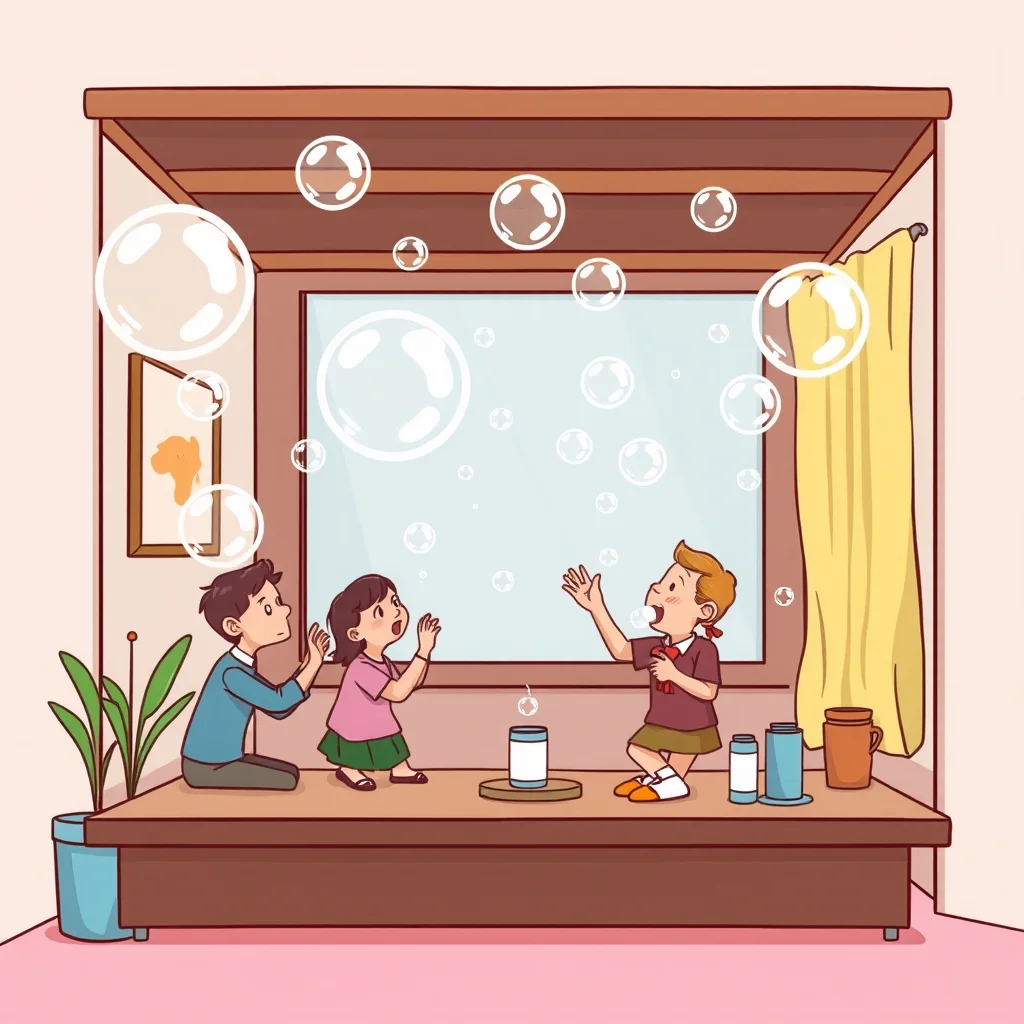 Mnemonic illustration for 遊ぶ — to play