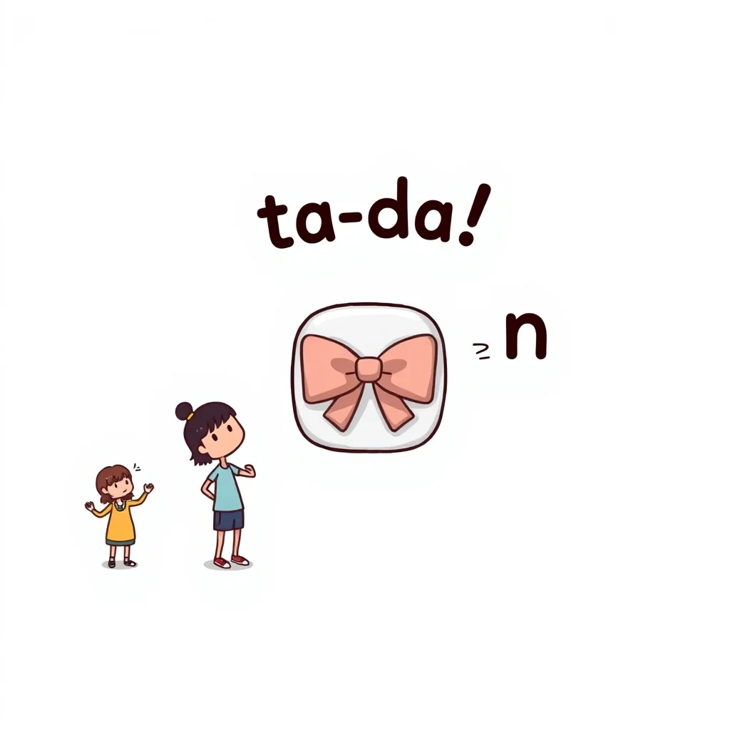 Mnemonic illustration for ボタン — button