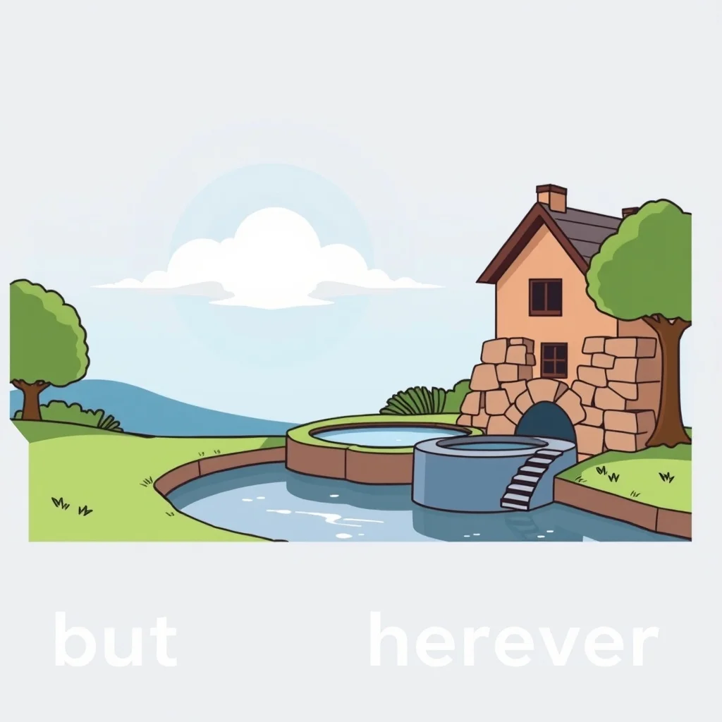 Mnemonic illustration for でも — but, however