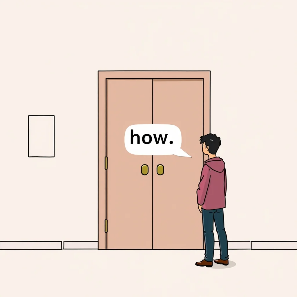 Mnemonic illustration for どう — how