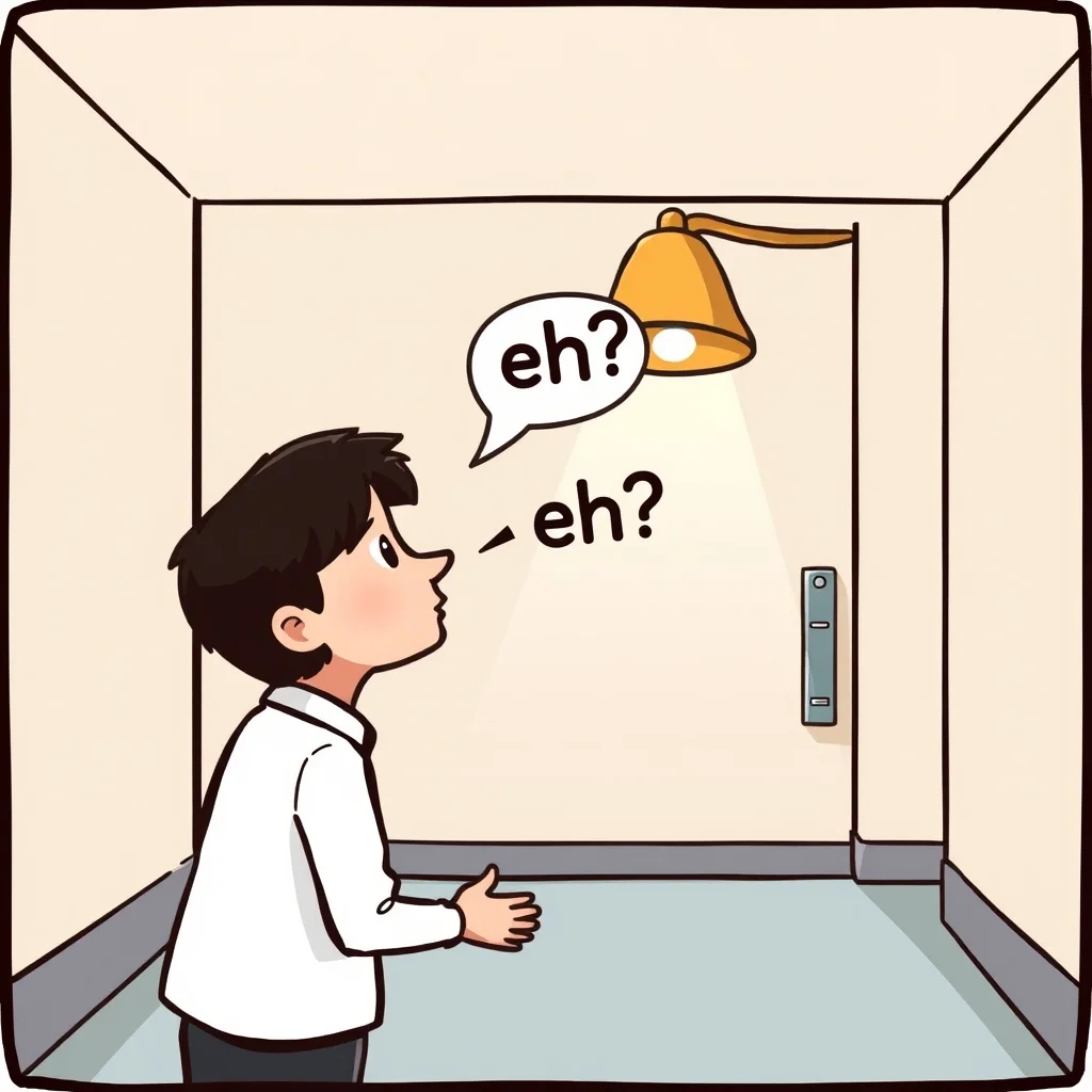 Mnemonic illustration for エレベーター — elevator