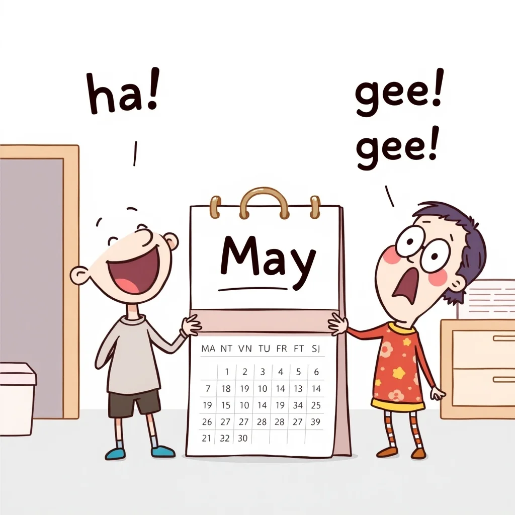 Mnemonic illustration for 初めて — for the first time