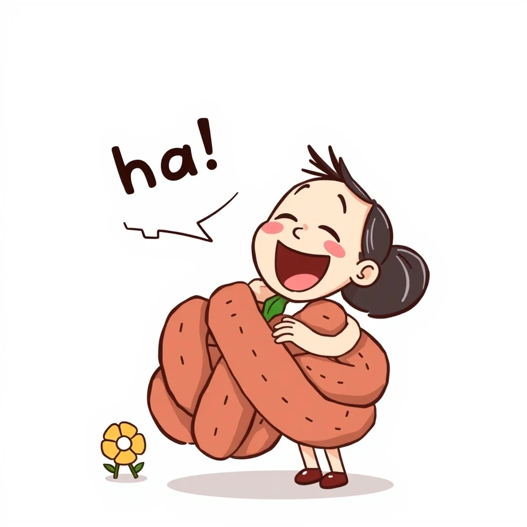 Mnemonic illustration for 花 — flower