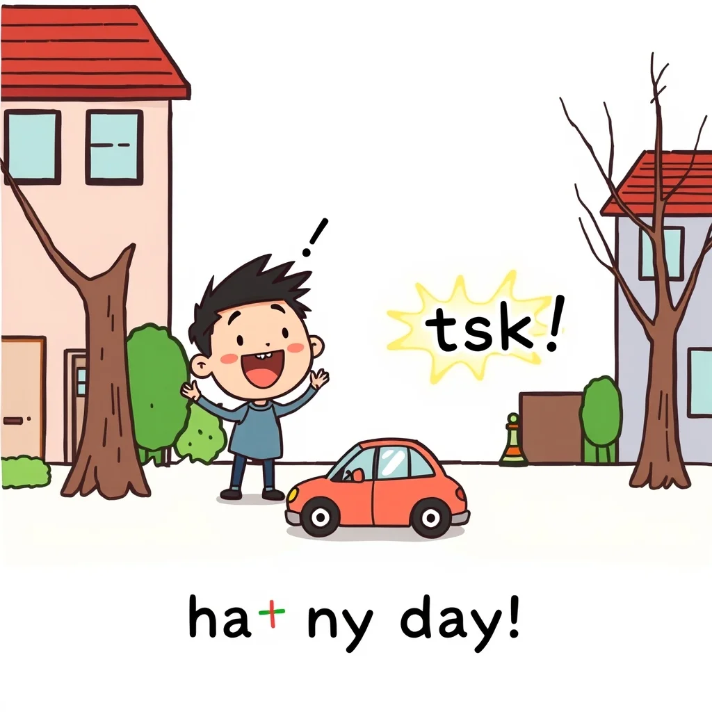 Mnemonic illustration for 二十日 — twentieth day of the month, twenty days