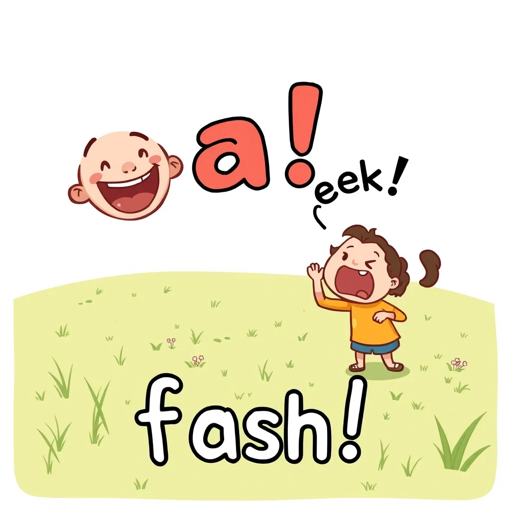 Mnemonic illustration for 速い — fast