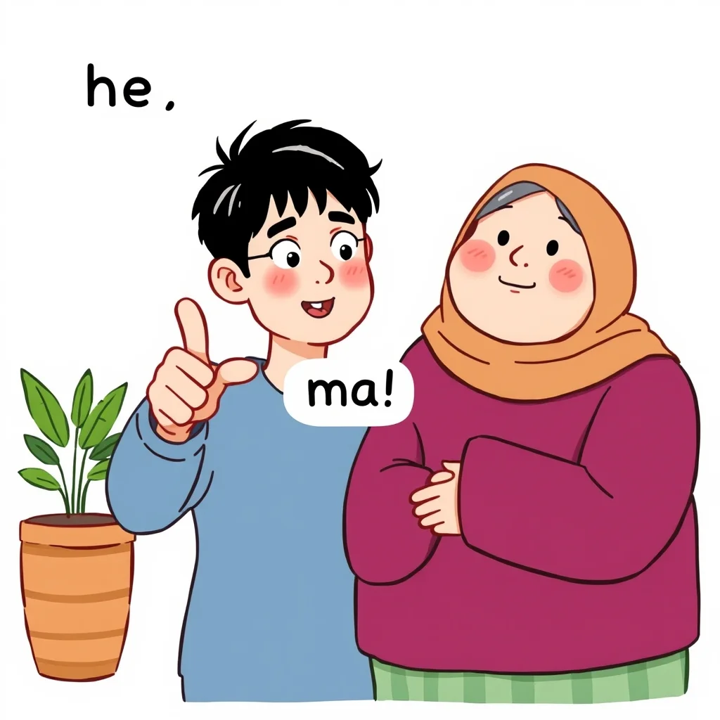 Mnemonic illustration for 暇 — free, not busy