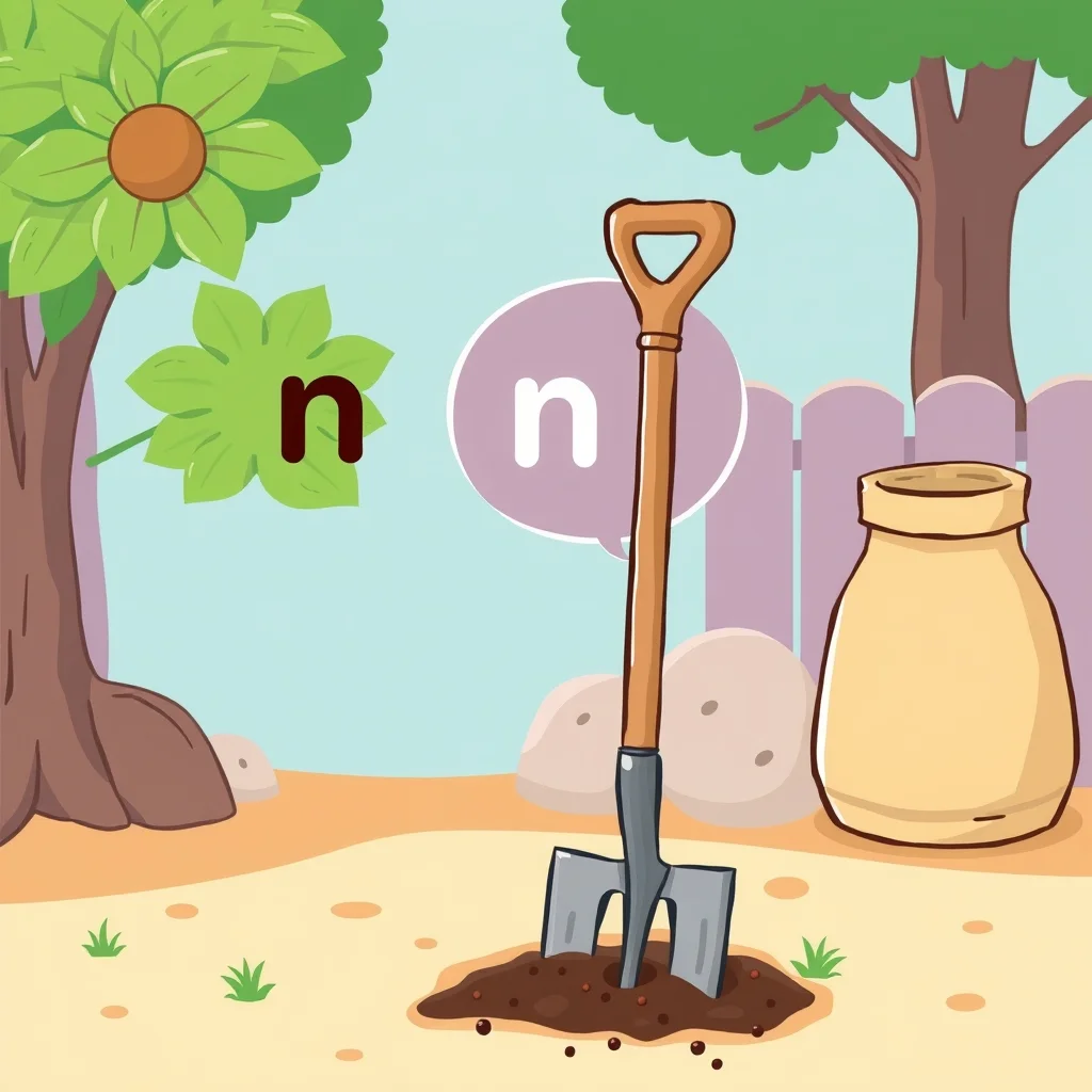 Mnemonic illustration for 本 — counter for long cylindrical things