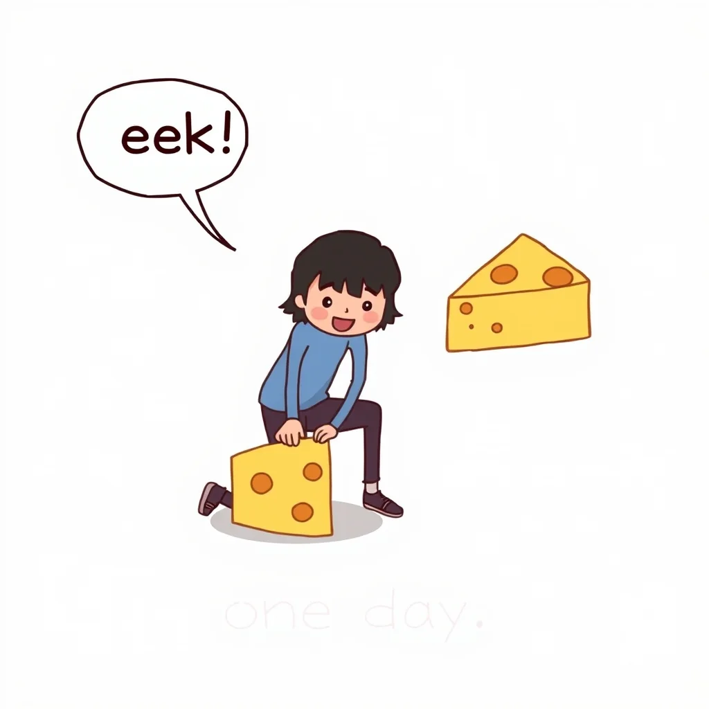 Mnemonic illustration for 一日 — one day