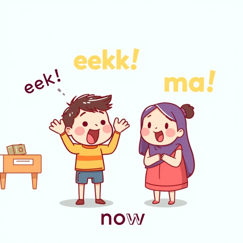 Mnemonic illustration for 今 — now