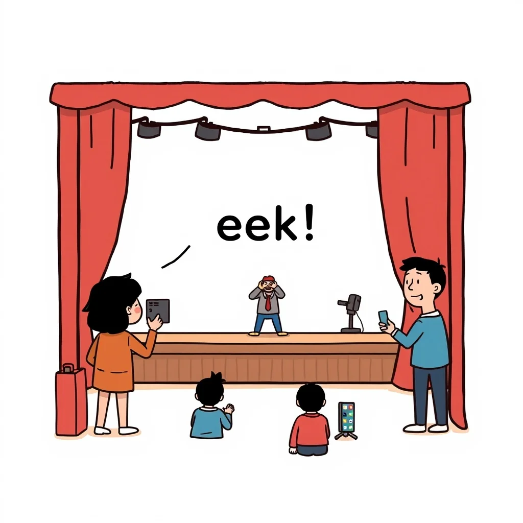 Mnemonic illustration for 一緒 — together
