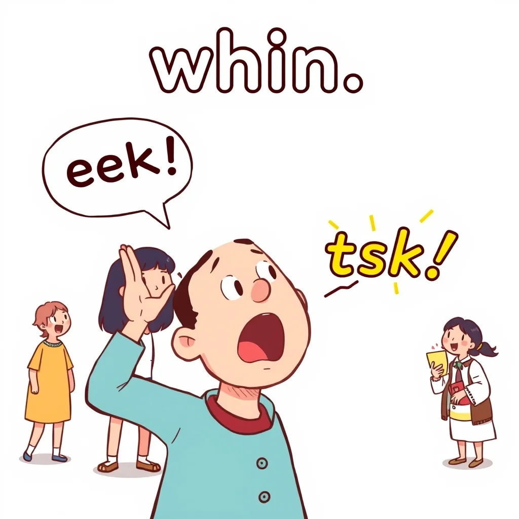 Mnemonic illustration for いつ — when