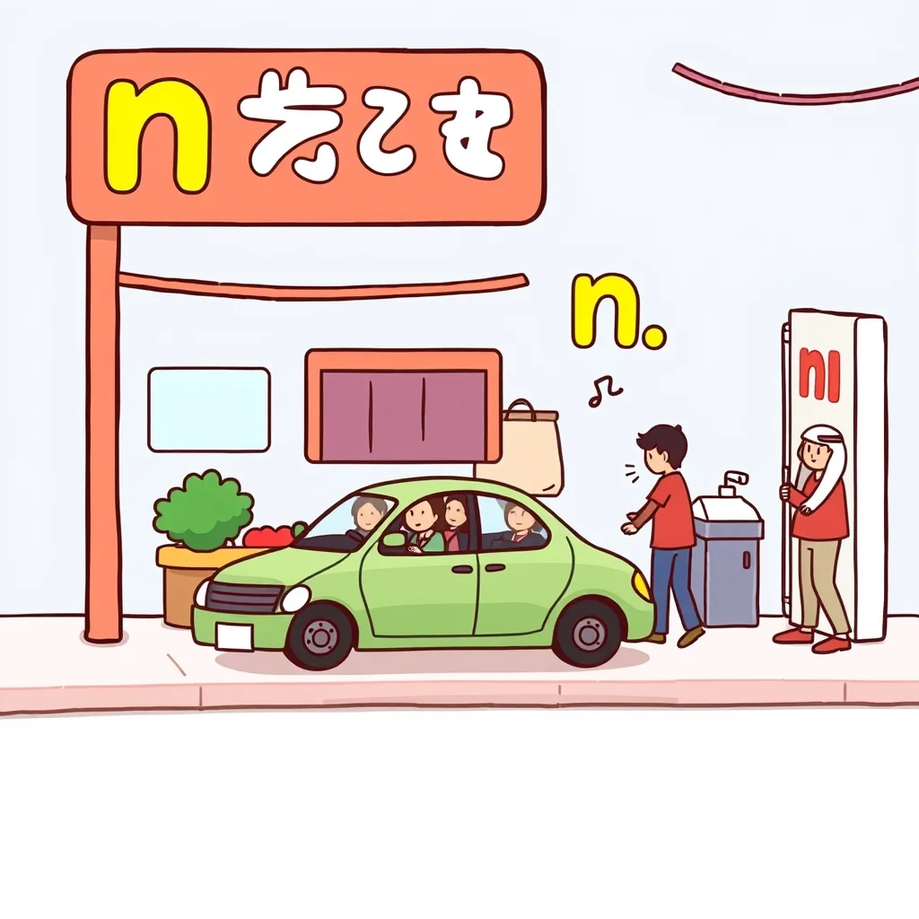 Mnemonic illustration for かばん — bag