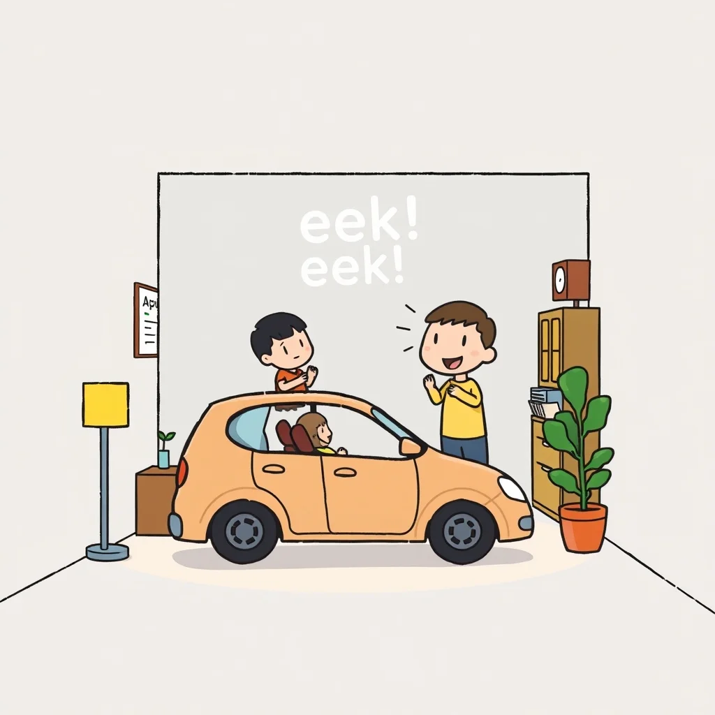 Mnemonic illustration for 軽い — light