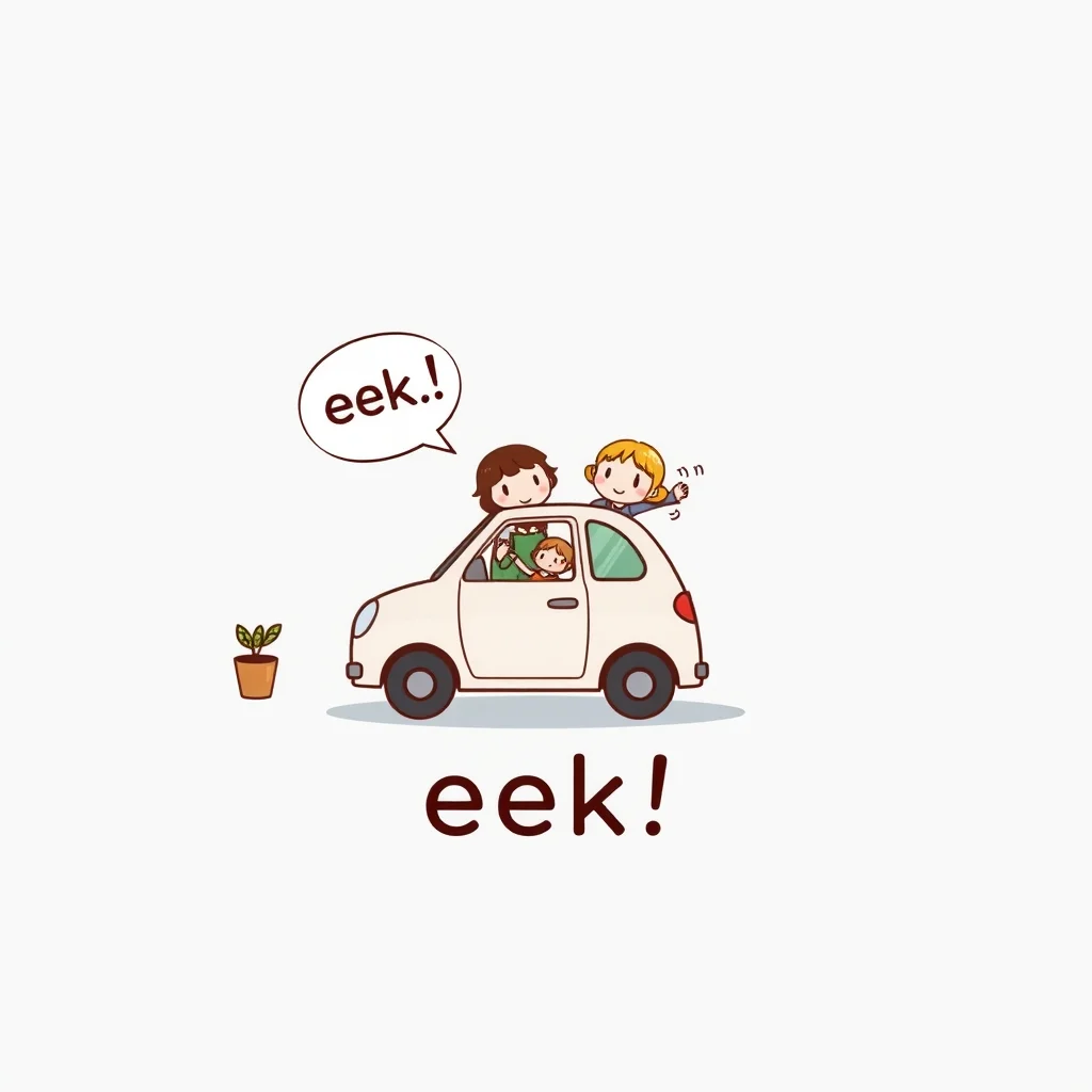 Mnemonic illustration for 家庭 — home; family