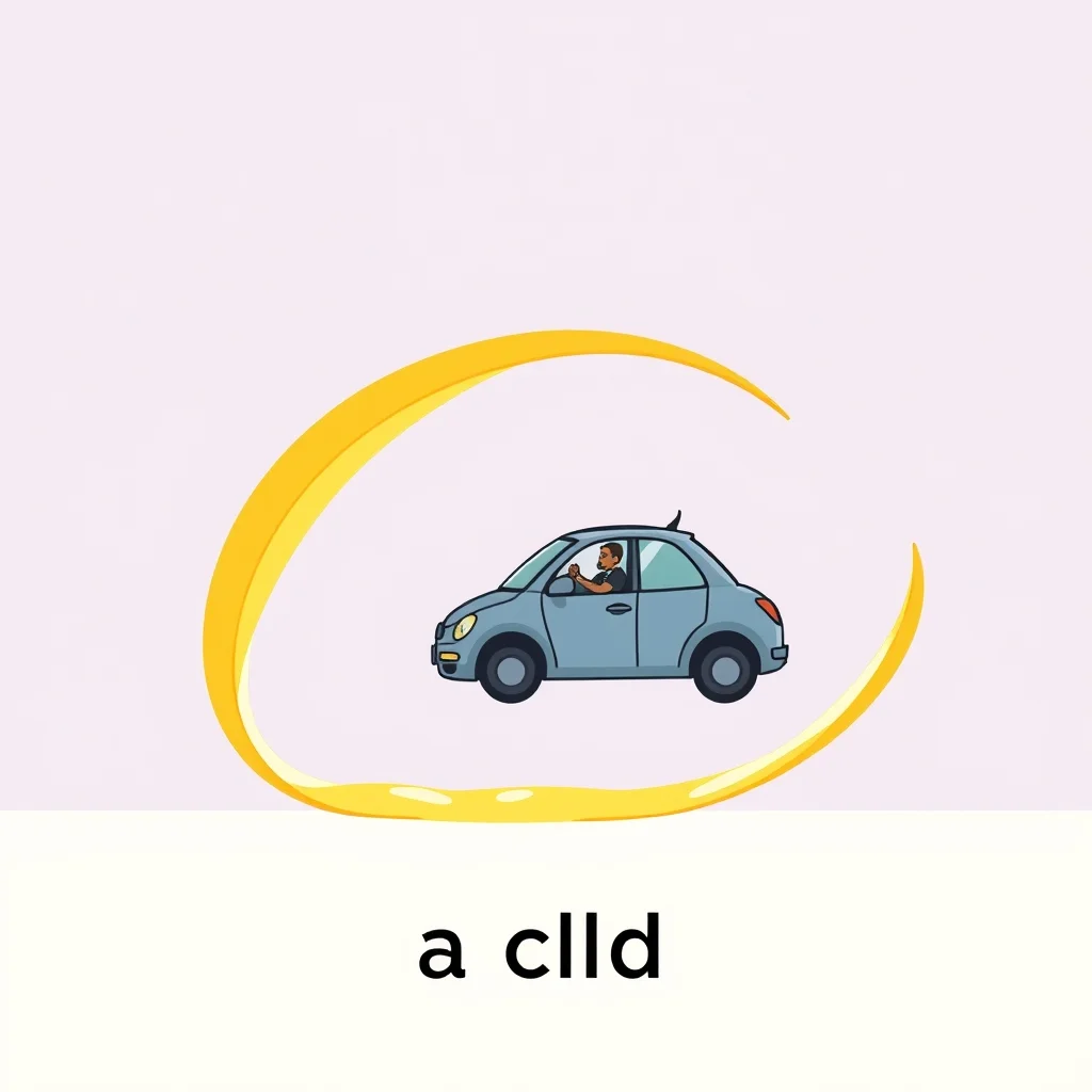 Mnemonic illustration for 風邪 — a cold