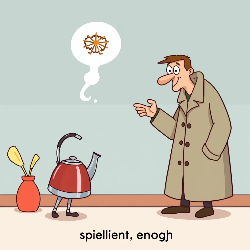Mnemonic illustration for 結構 — splendid, enough