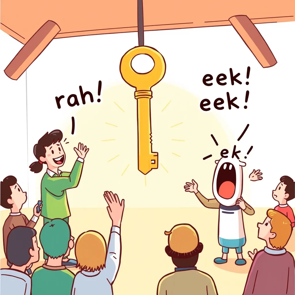 Mnemonic illustration for 嫌い — disliked