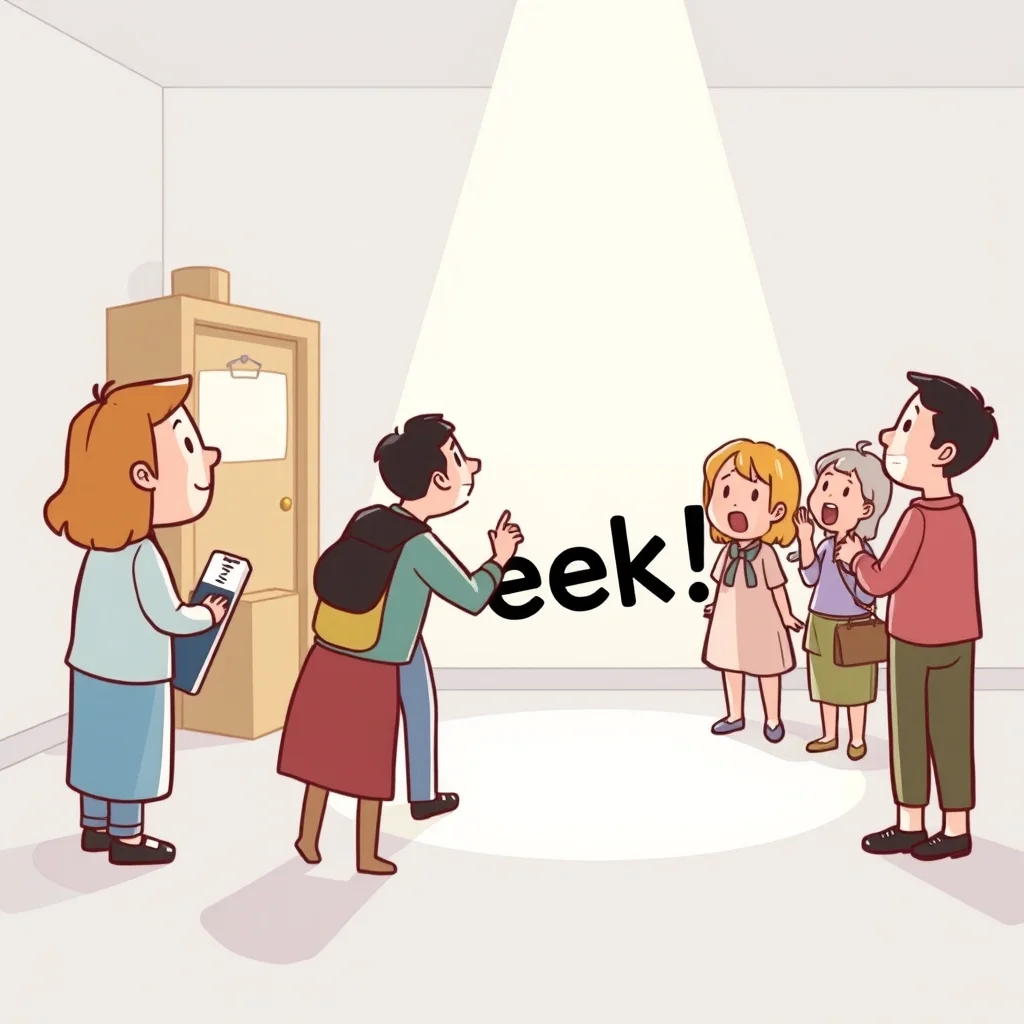 Mnemonic illustration for 綺麗 — pretty, clean