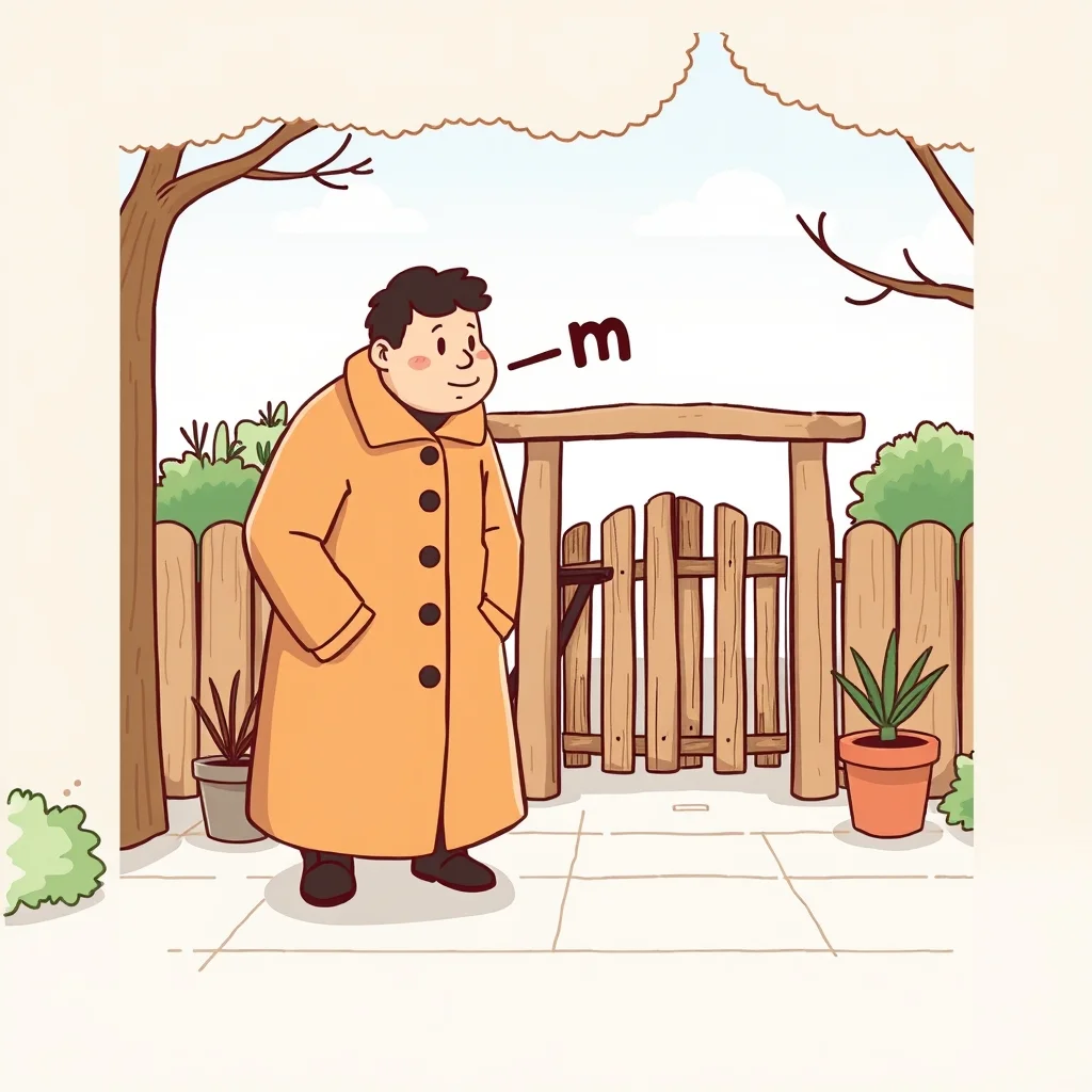 Mnemonic illustration for 今月 — this month