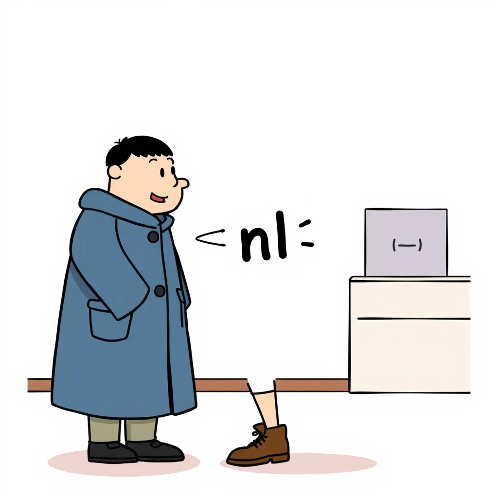 Mnemonic illustration for 今日は — hello