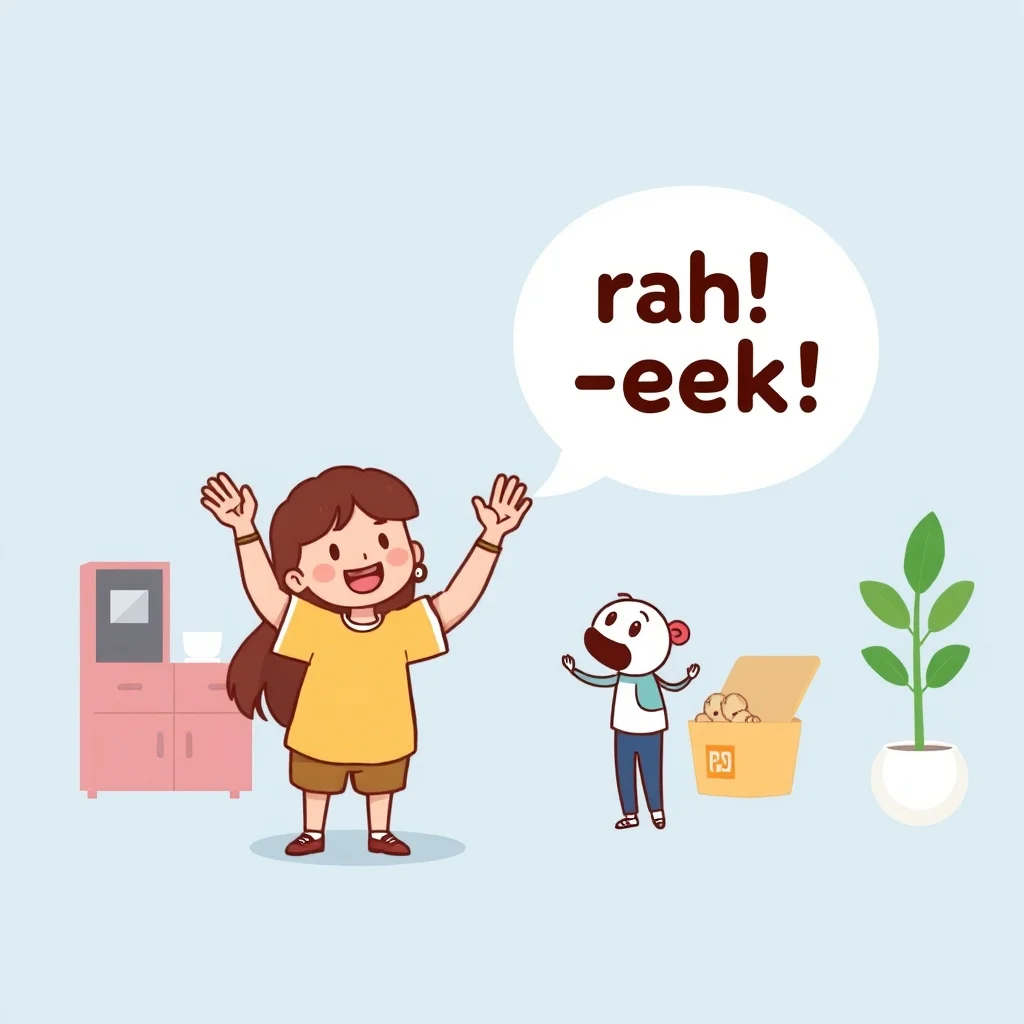 Mnemonic illustration for くらい — approximate (quantity)