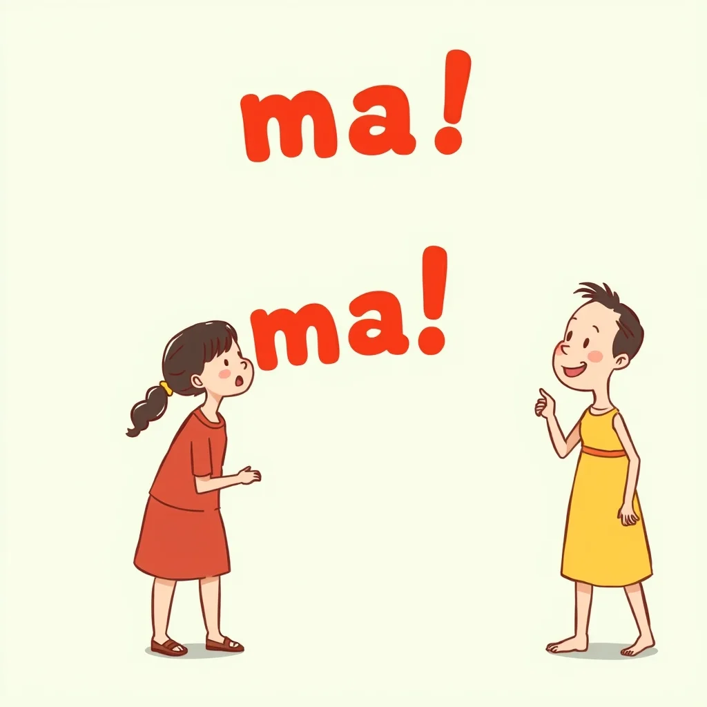 Mnemonic illustration for 真っ直ぐ — straight