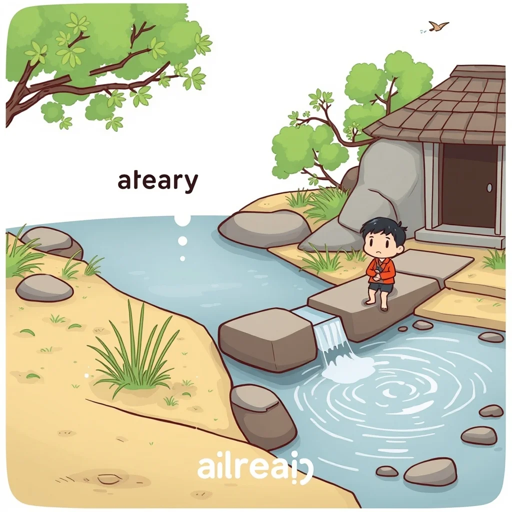 Mnemonic illustration for もう — already