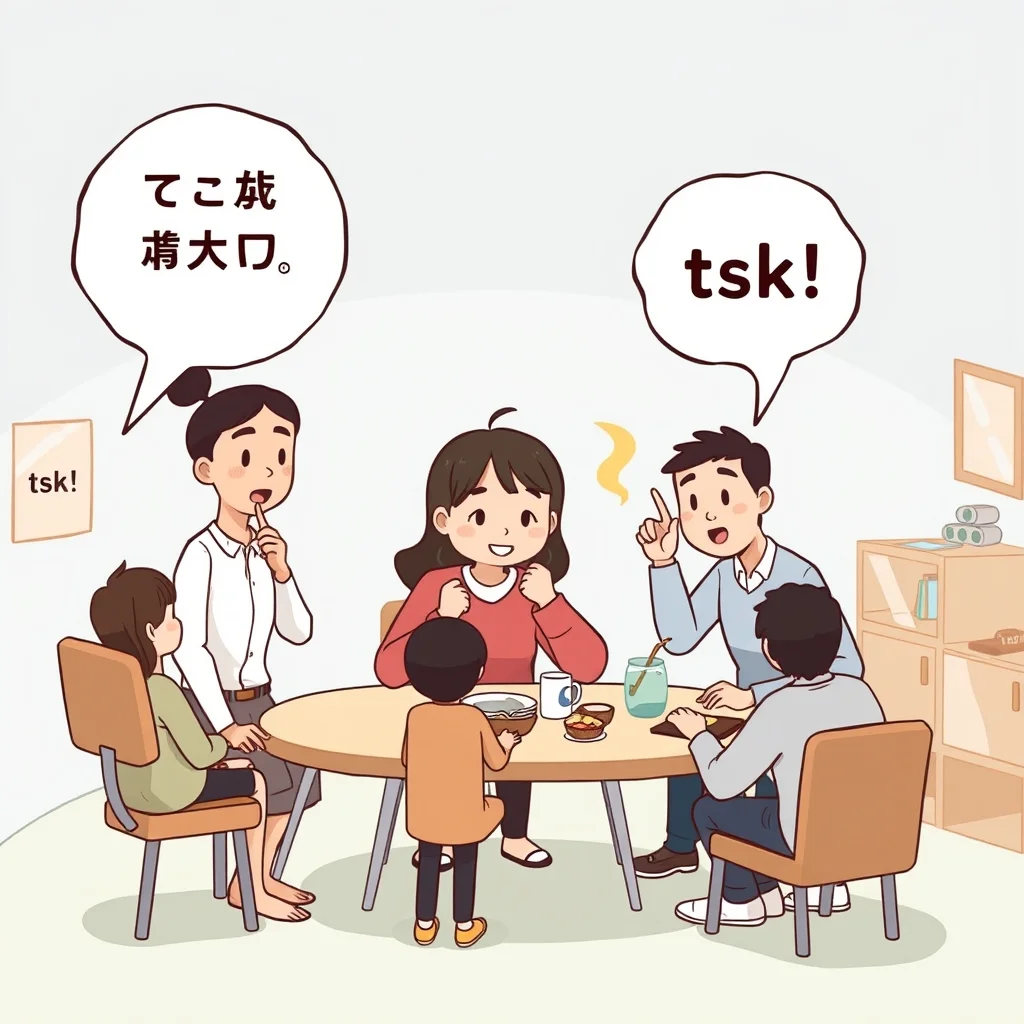 Mnemonic illustration for 六つ — six things