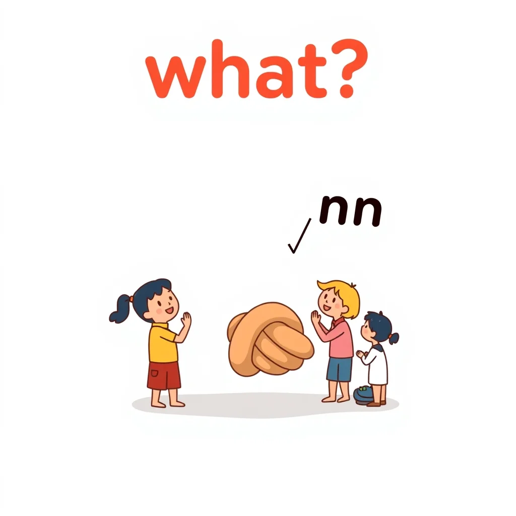 Mnemonic illustration for 何 — what