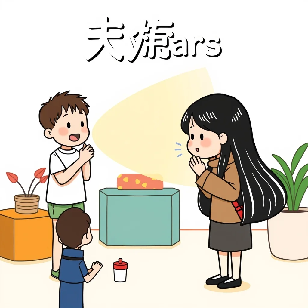 Mnemonic illustration for 年 — ~ years