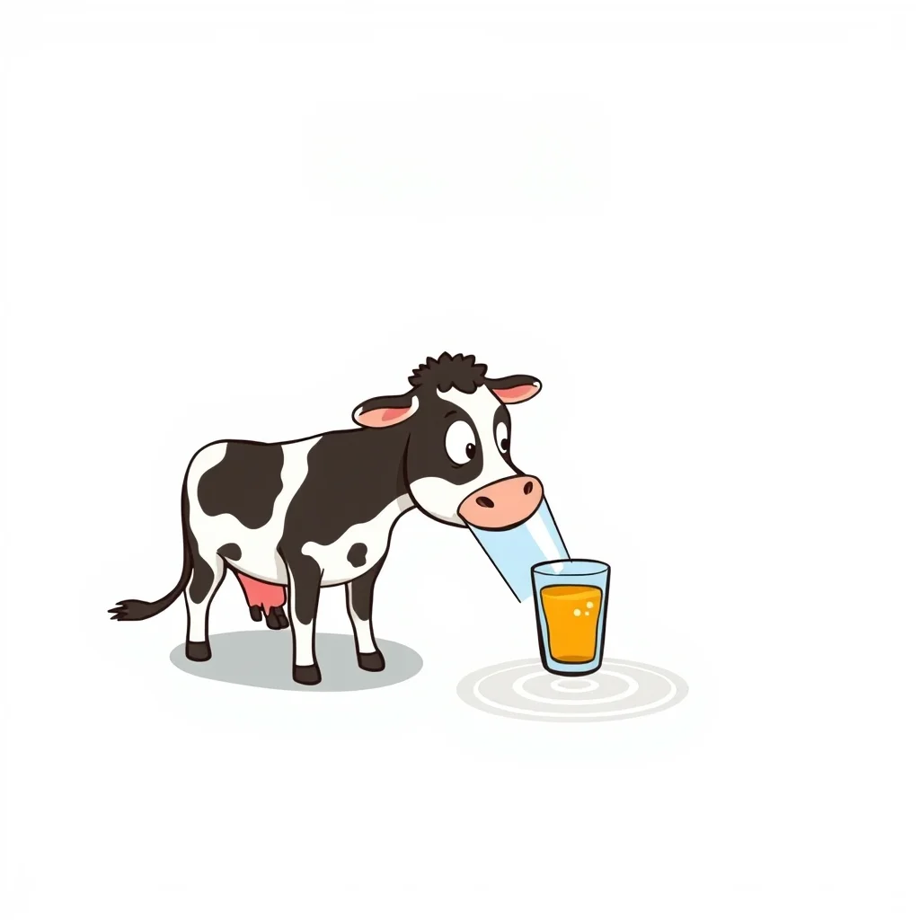 Mnemonic illustration for 飲む — to drink