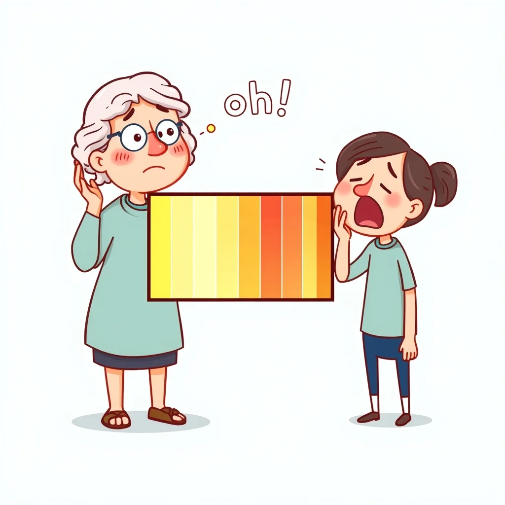 Mnemonic illustration for おばあさん — grandmother, female senior-citizen