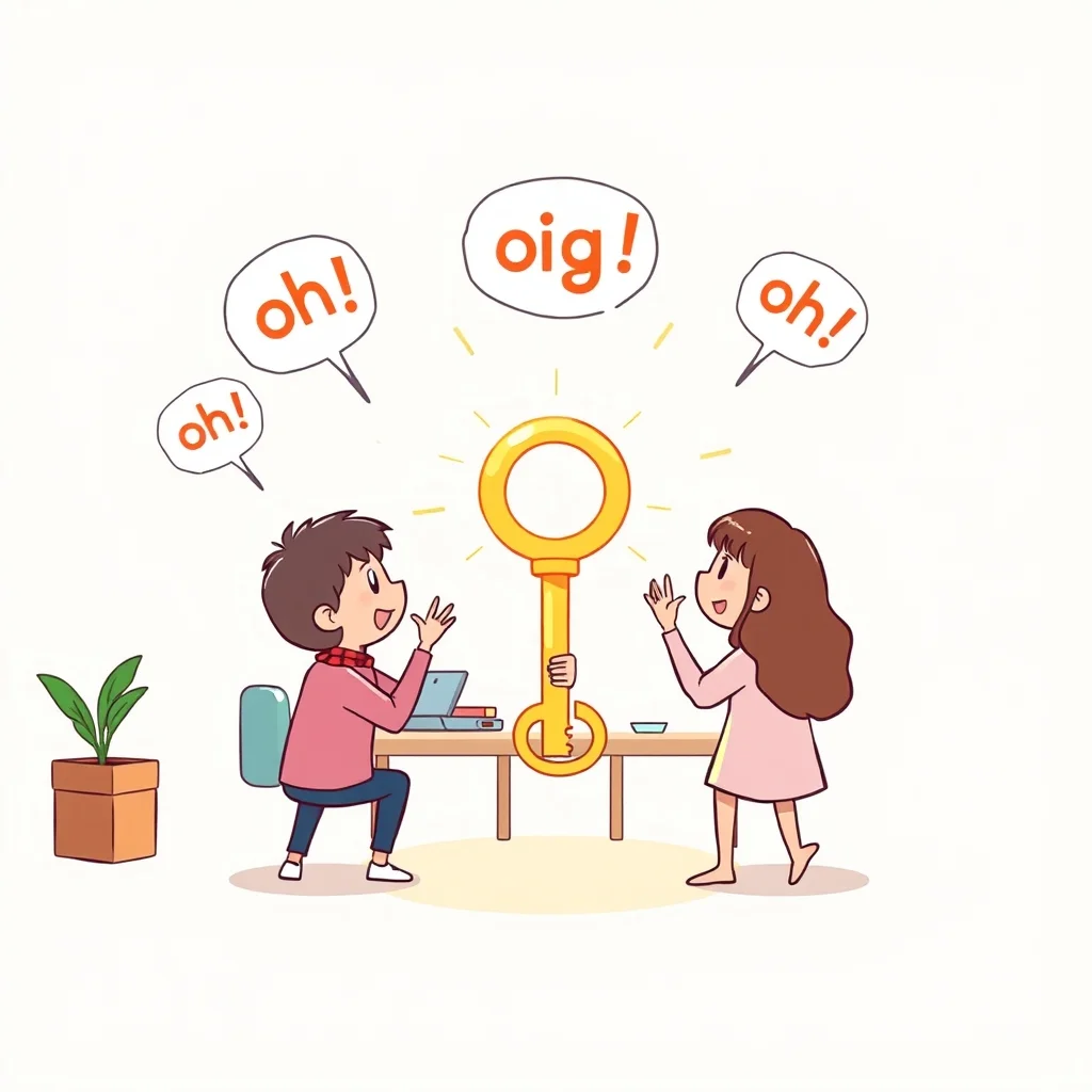 Mnemonic illustration for 大きい — big