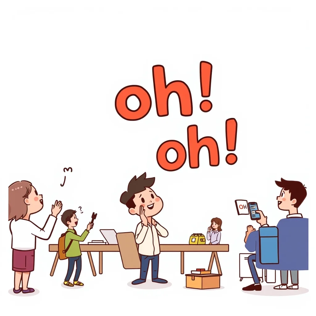 Mnemonic illustration for 大きな — big