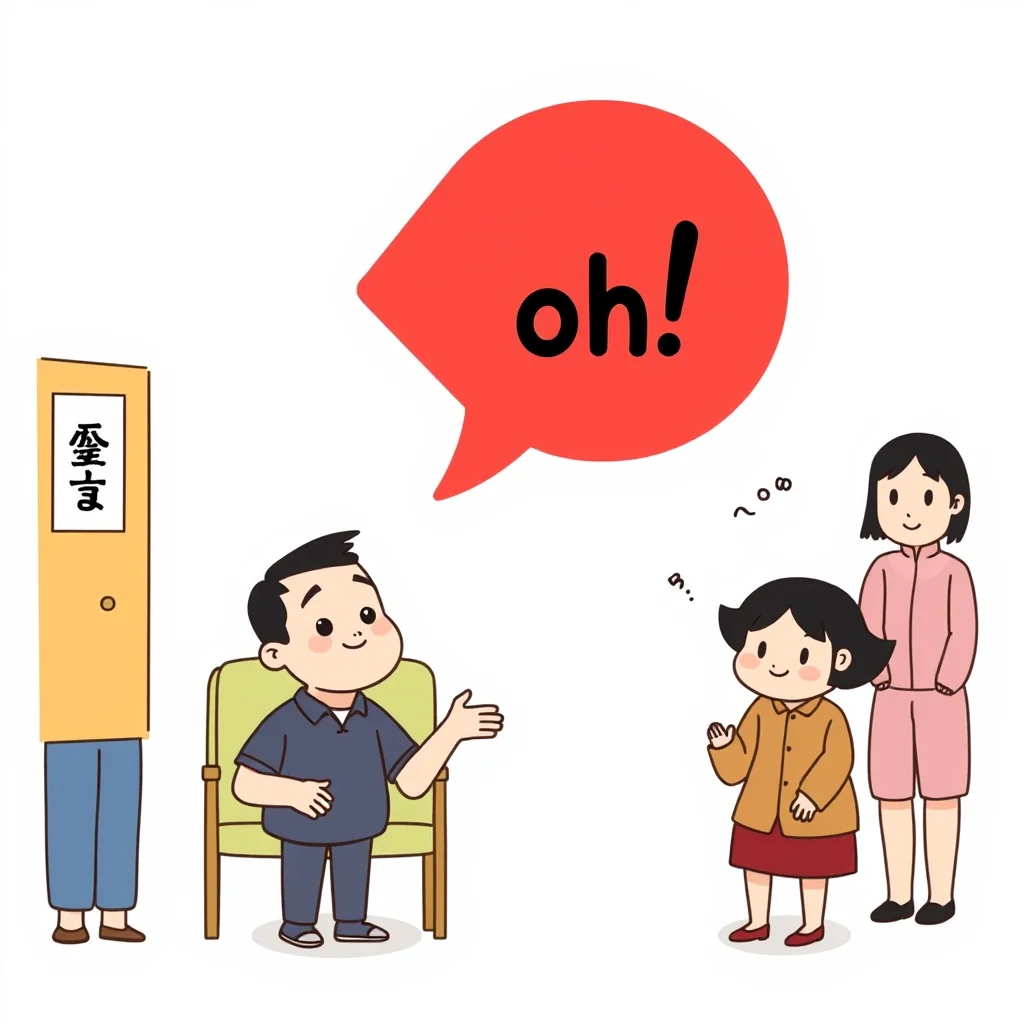 Mnemonic illustration for 両親 — parents (lit., both parents)