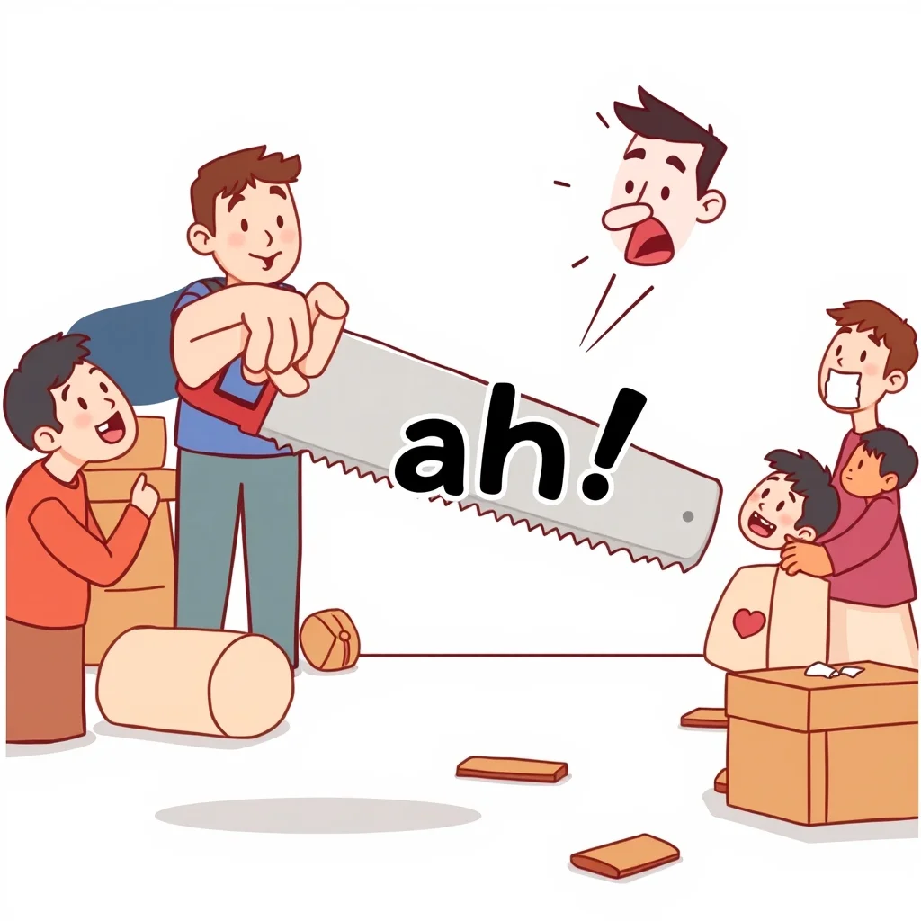 Mnemonic illustration for さあ — come now, well