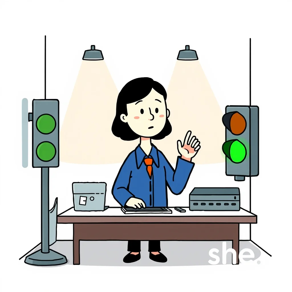 Mnemonic illustration for 仕事 — work, job, occupation, employment