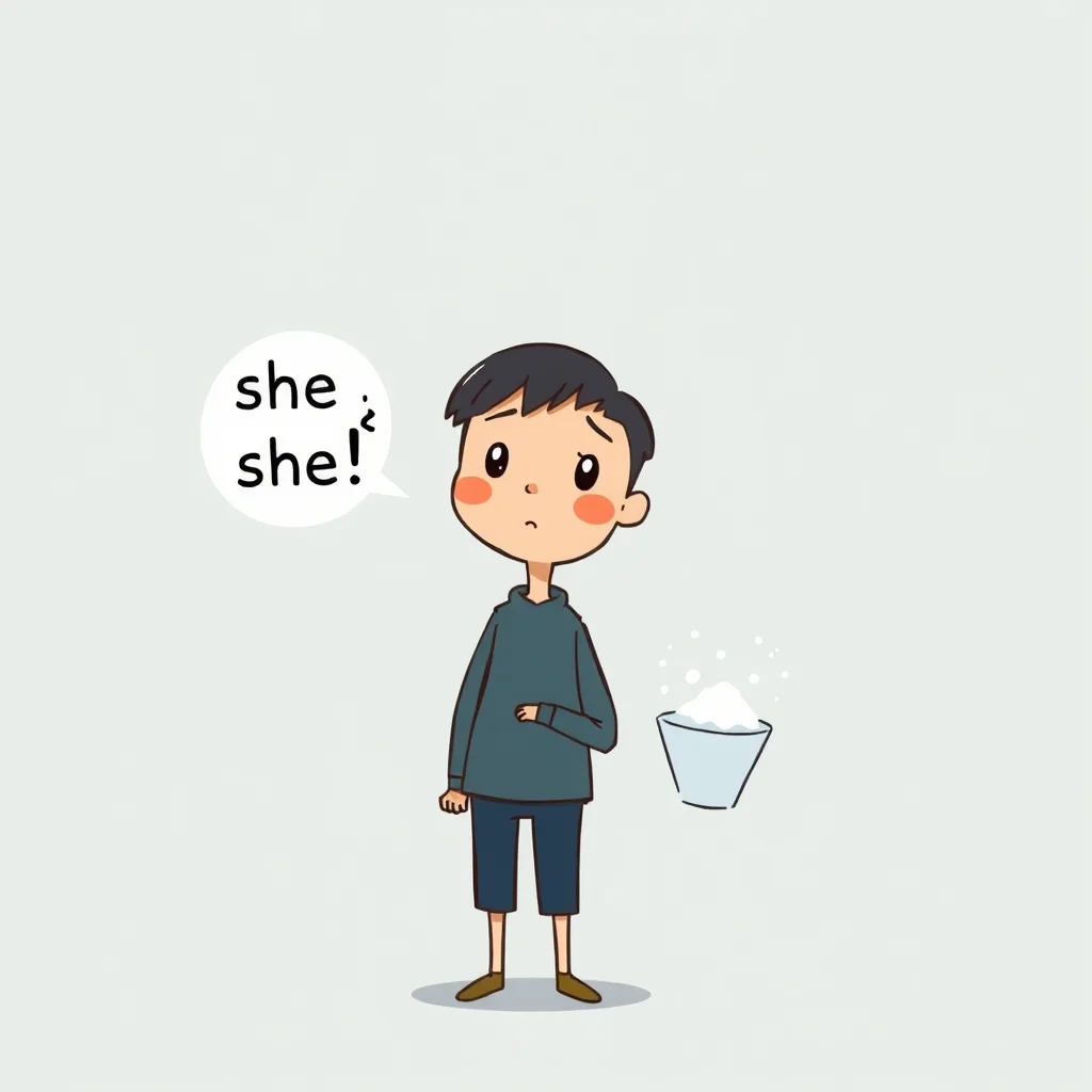 Mnemonic illustration for 塩 — salt
