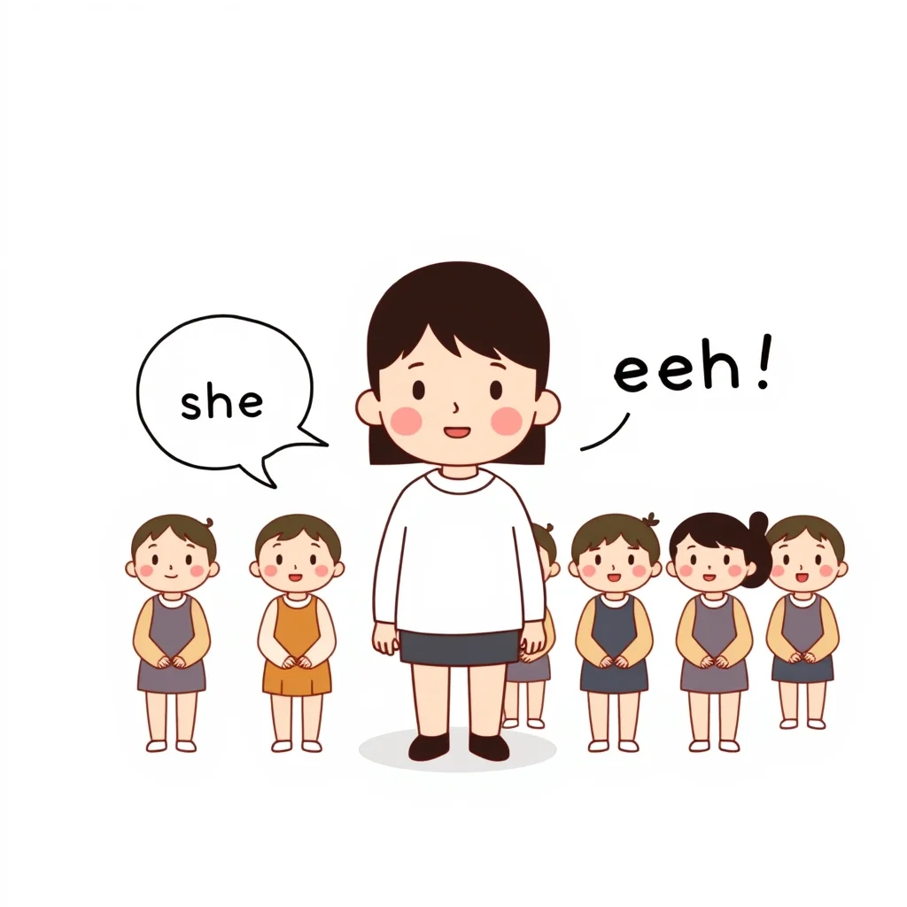 Mnemonic illustration for 白い — white