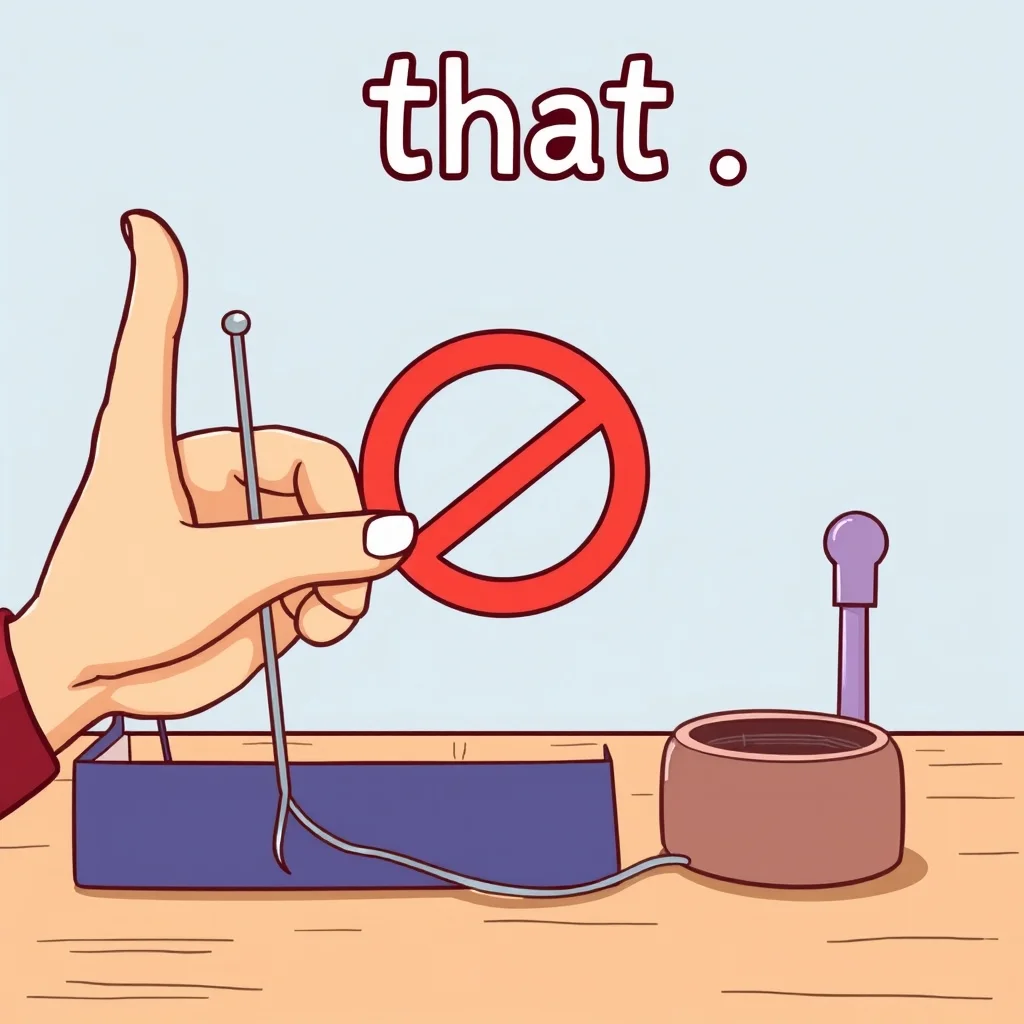 Mnemonic illustration for その — that