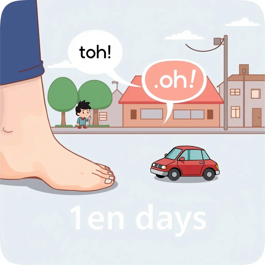 Mnemonic illustration for 十日 — ten days; tenth day of the month