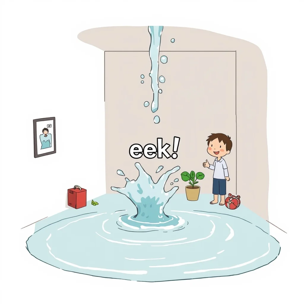 Mnemonic illustration for 悪い — bad