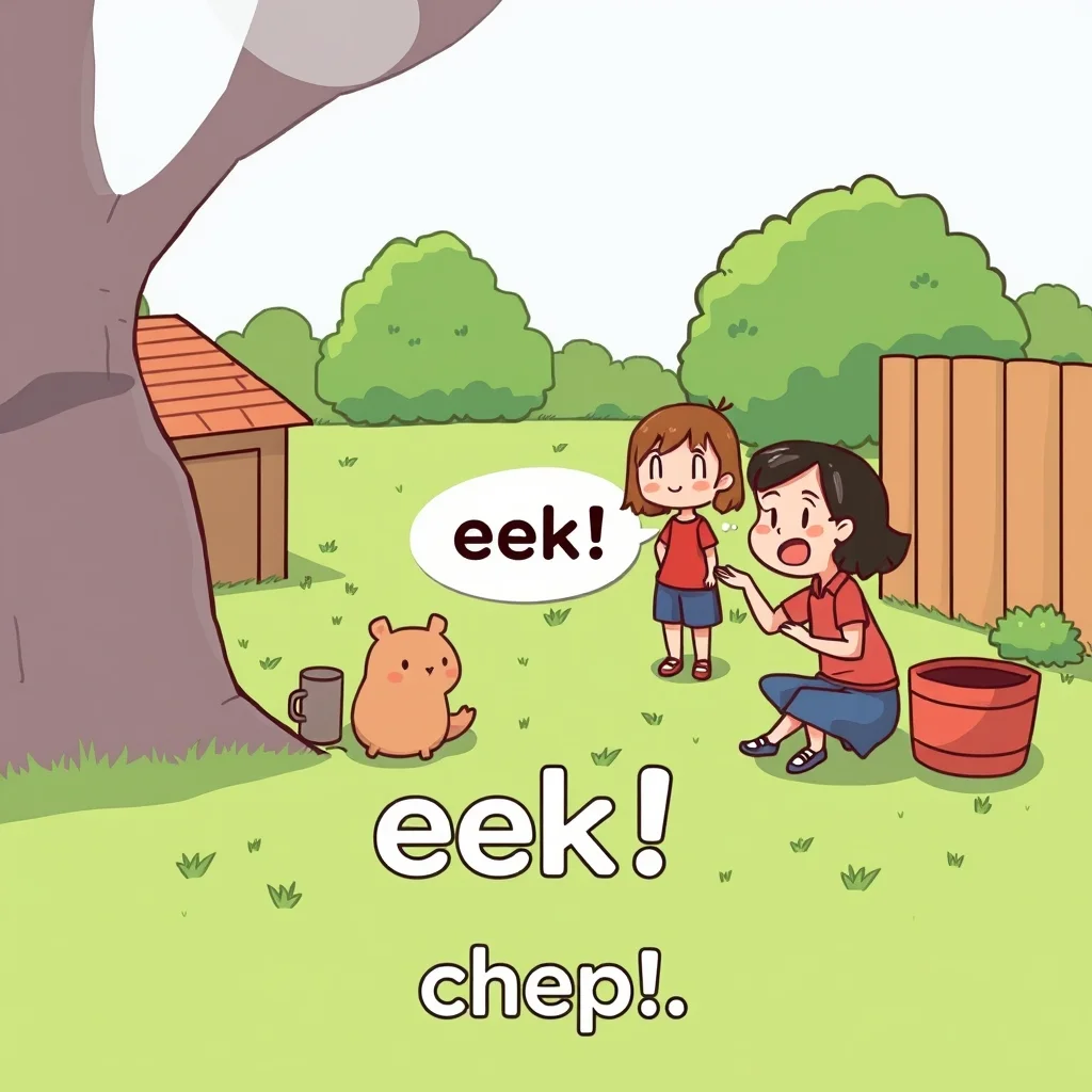 Mnemonic illustration for 安い — cheap